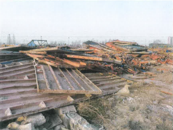 浙江金华废旧模板、走道板、工字钢、沙箱等一批竞价会