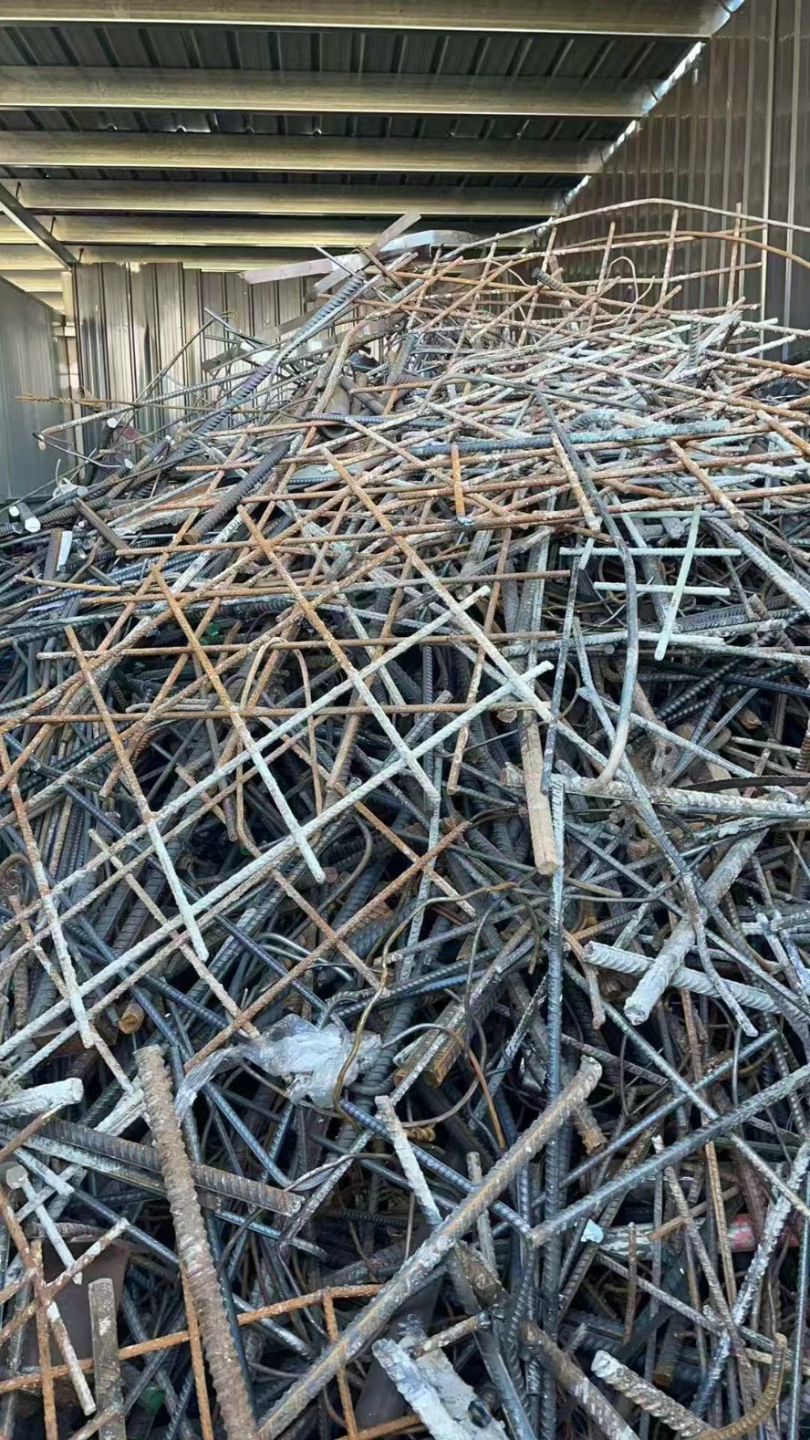 浙江绍兴废旧钢筋一批竞价会